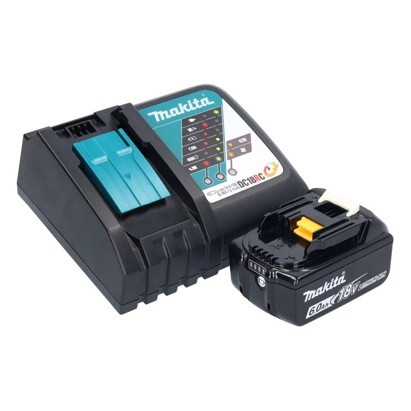 Makita DCF 301 RG1 Akku Ventilator Lüfter 18 V 33 cm + 1x Akku 6,0 Ah + Ladegerät