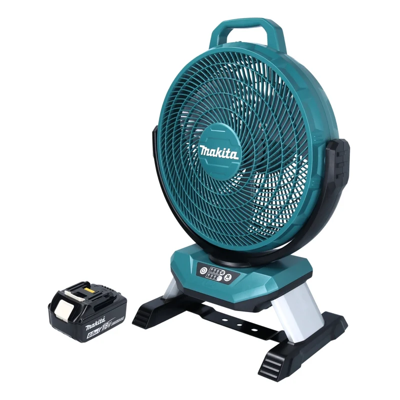 Makita DCF 301 G1 Akku Ventilator Lüfter 18 V 33 cm + 1x Akku 6,0 Ah - ohne Ladegerät