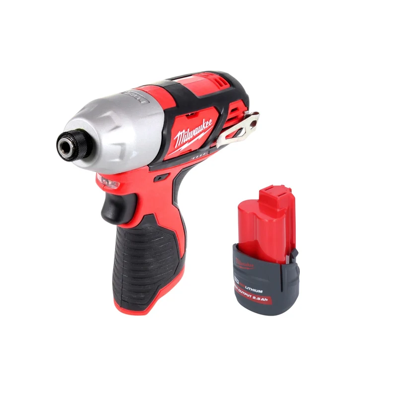 Milwaukee M12 BID-251 Akku Schlagschrauber 12 V 112 Nm 1/4" + 1x Akku 2,5 Ah - ohne Ladegerät
