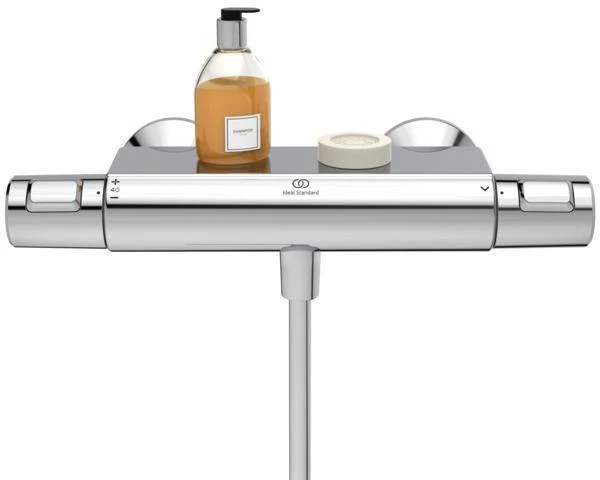Ideal Standard Wrap-Over Ablage CeraTherm T für Brausethermostate T25, T50, T100 – Chrom
