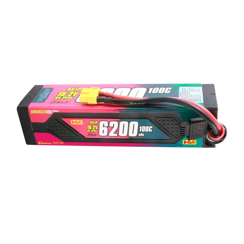 Gens Ace G-Tech Advanced 4S 6200mAh 15,2V 100C 4S1P HV Lipo Hardcase XT90