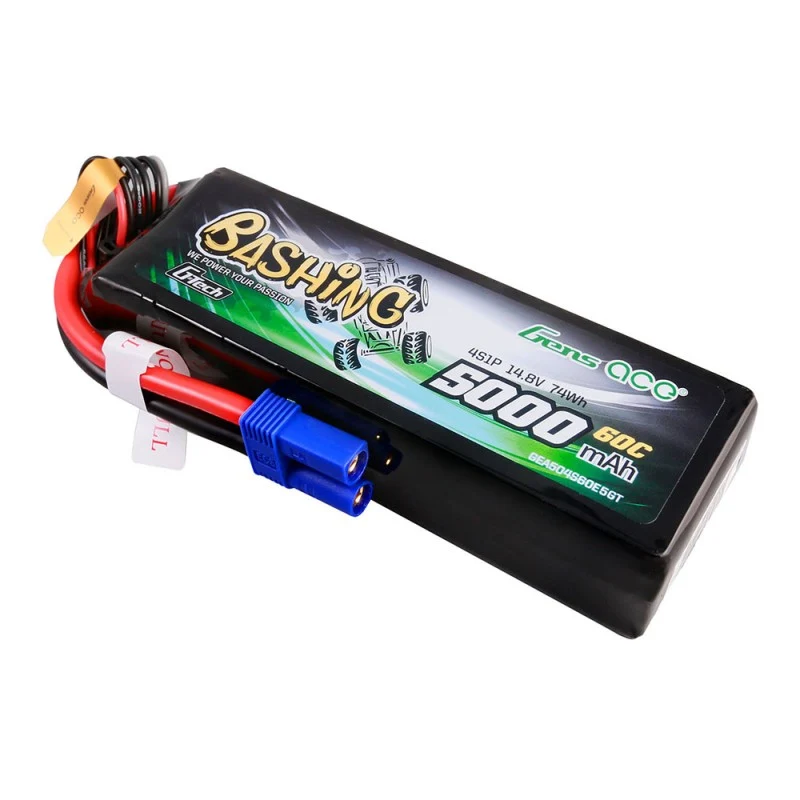 Gens Ace G-Tech 4S 5000mAh 14,8V 4S1P 60C Lipo EC5