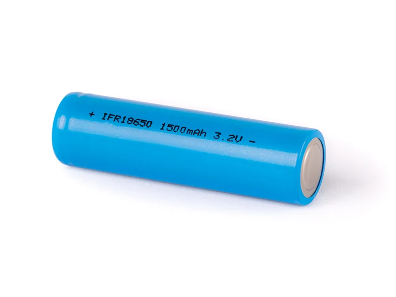 Cottcell IFR 18650 LiFePo4 1500mAh 3,2V (Pluspol flach)