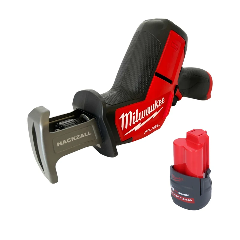 Milwaukee M12 CHZ-251 Akku Säbelsäge 12 V Brushless + 1x Akku 2,5 Ah - ohne Ladegerät