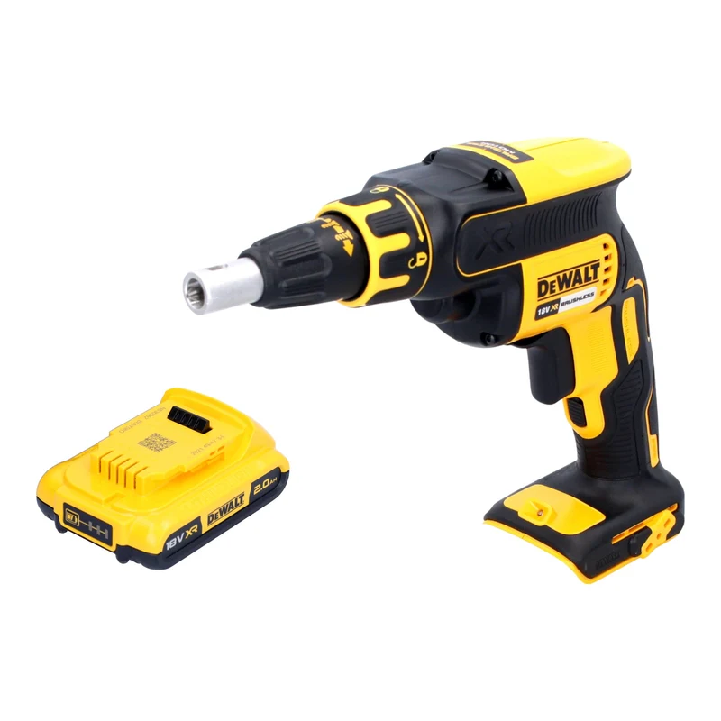 DeWalt DCF 620 N Akku Trockenbauschrauber 18 V 30 Nm Brushless + 1x Akku 2,0 Ah - ohne Ladegerät