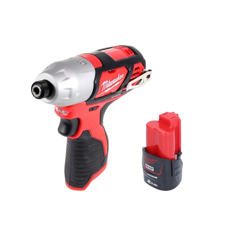 Milwaukee M12 BID-201 Akku Schlagschrauber 12 V 112 Nm 1/4" + 1x Akku 2,0 Ah - ohne Ladegerät