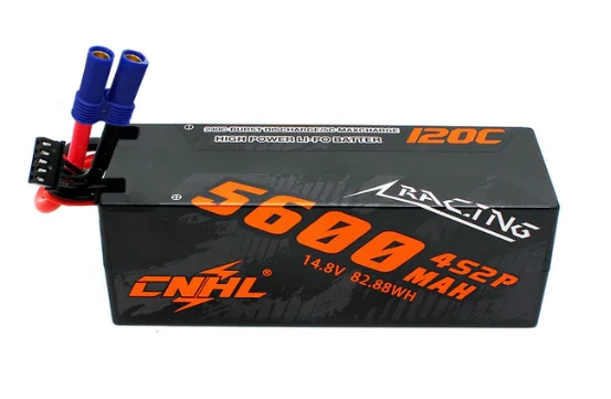 CNHL Racing Series 4S 5600mAh 14,8V 4S2P 120C Hardcase EC5 Lipo Akku