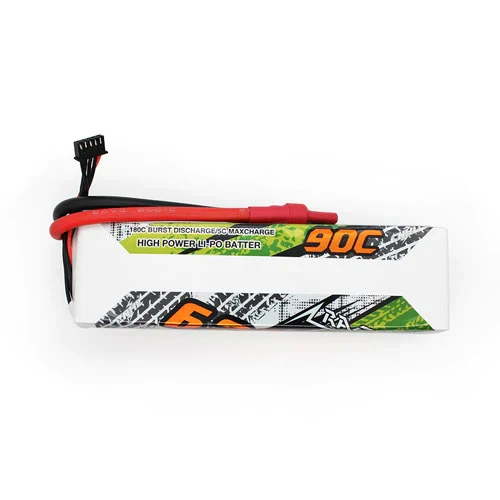 CNHL Racing Series 4S 6200mAh 14,8V 90C 8,0 mm Rundstecker Lipo Akku