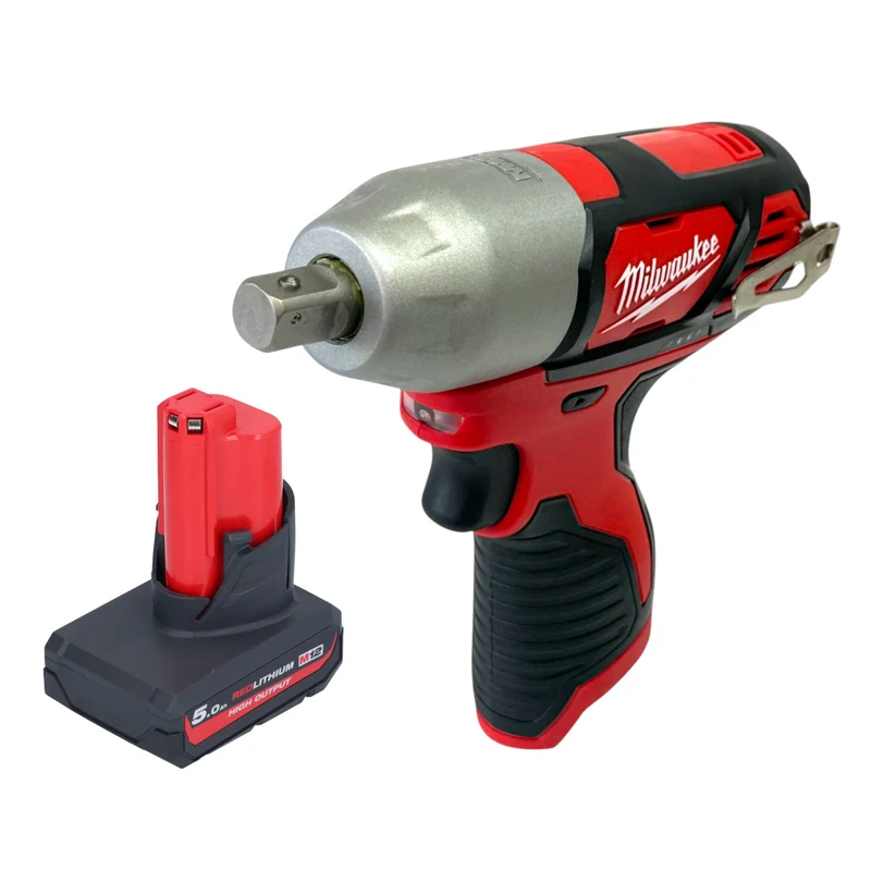 Milwaukee M12 BIW12-501 Akku Schlagschrauber 12 V 138 Nm 1/2" + 1x Akku 5,0 Ah - ohne Ladegerät