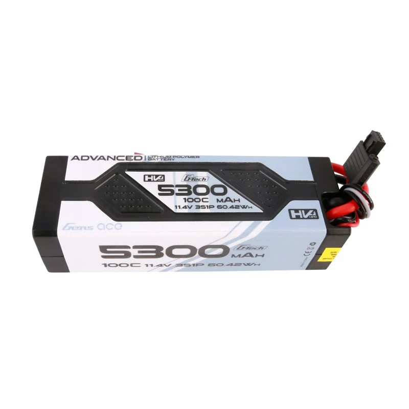 Gens Ace Advanced G-Tech 3S 5300mAh 11,4V 3S1P 100C HV Hardcase Deans