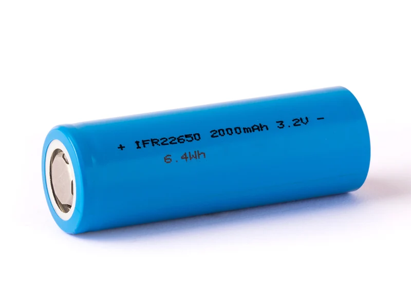 Cottcell IFR22650 3,2V - 3,3V 2000mAh LiFePO4 Akku