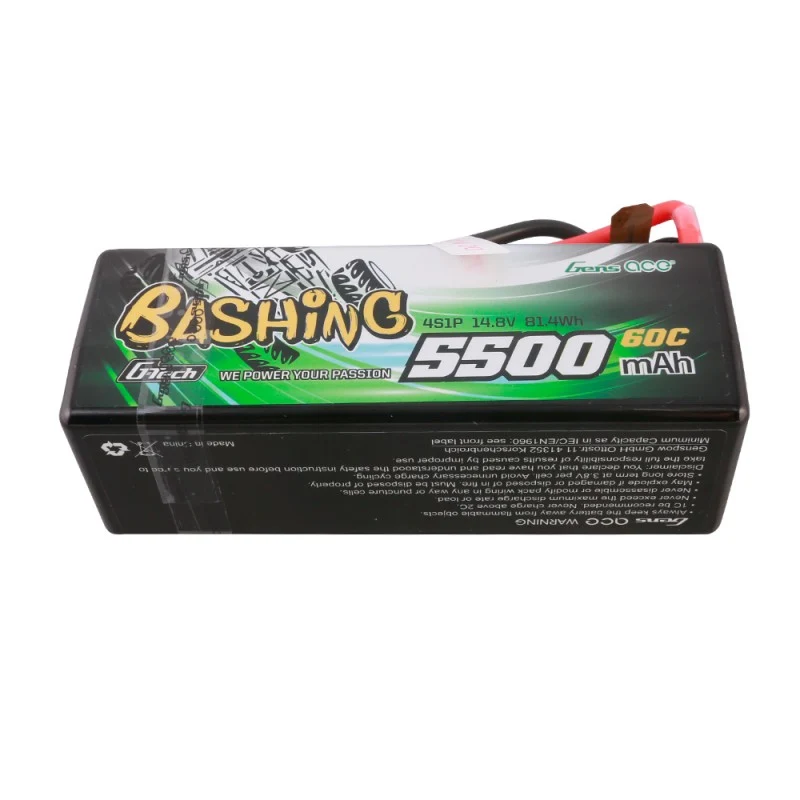 Gens Ace G-Tech 4S 5500mAh 4S1P 14,8V 60C HardCase