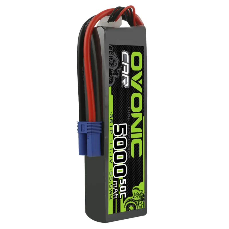Ovonic 3S 5000mAh 50C 11,1V LiPo EC5 (2 St.)