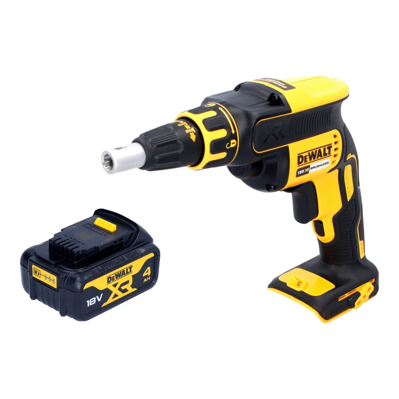DeWalt DCF 620 N Akku Trockenbauschrauber 18 V 30 Nm Brushless + 1x Akku 4,0 Ah - ohne Ladegerät