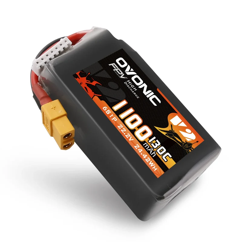Ovonic FPV 6S 1100mAh 130C 130C XT60 FPV Racing (4 St.)