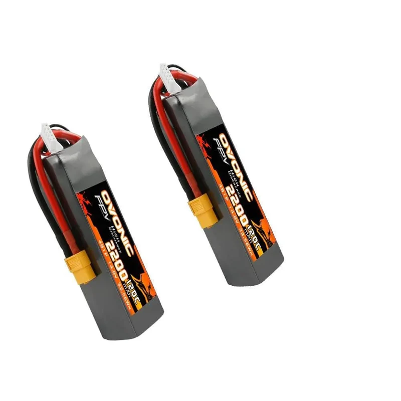 Ovonic 4S 2200mAh 120C 14,8V XT60 LiPo Akku (2 St.)
