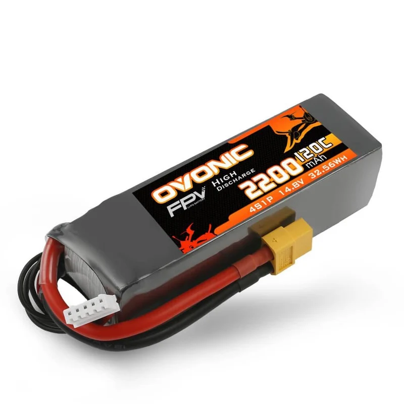 Ovonic 4S 2200mAh 120C 14,8V XT60 LiPo Akku (2 St.)