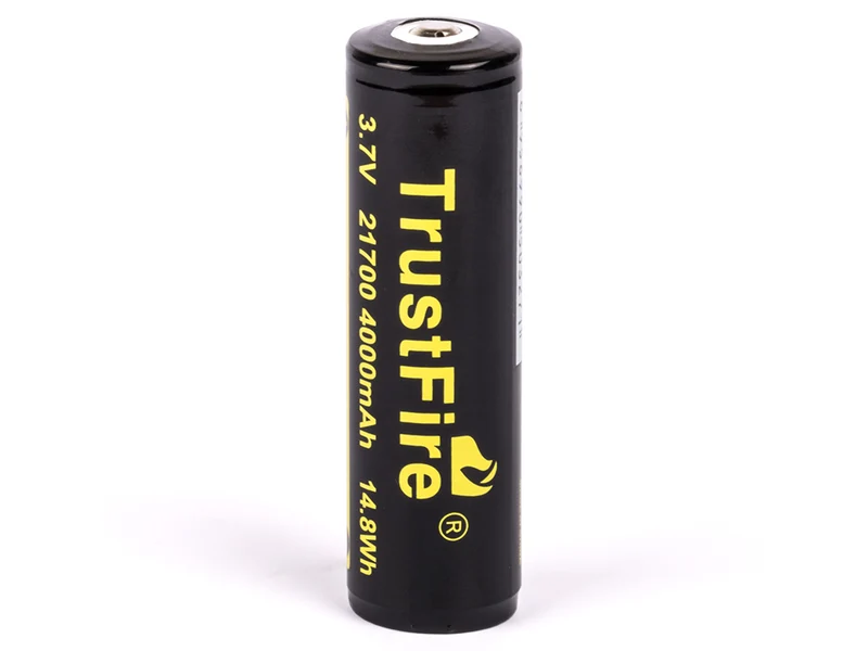 Trustfire 21700 4000mAh 3,6V - 3,7V PCB geschützter Li-Ionen-Akku