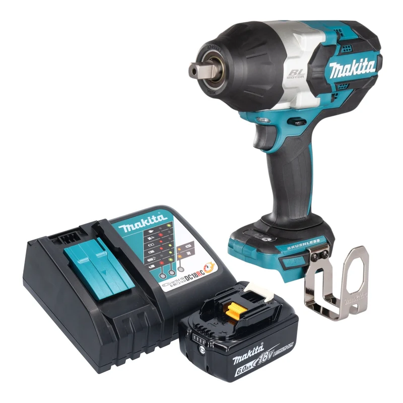 Makita DTW 1004 RG1 Akku Schlagschrauber 18 V 1050 Nm 1/2" Brushless + 1x Akku 6,0 Ah + Ladegerät