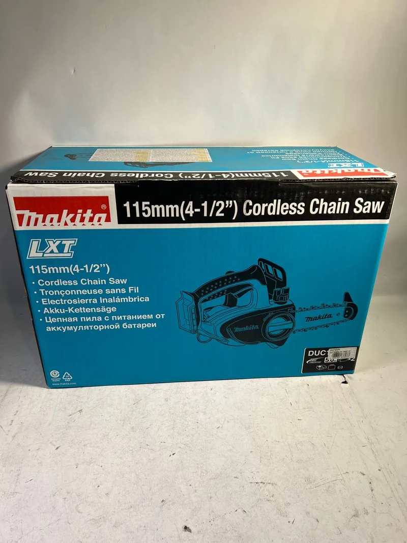 Makita DUC 122 Z 18 V Li-Ion Akku Kettensäge Solo ohne Akku u. Ladegerät - Neuwertig
