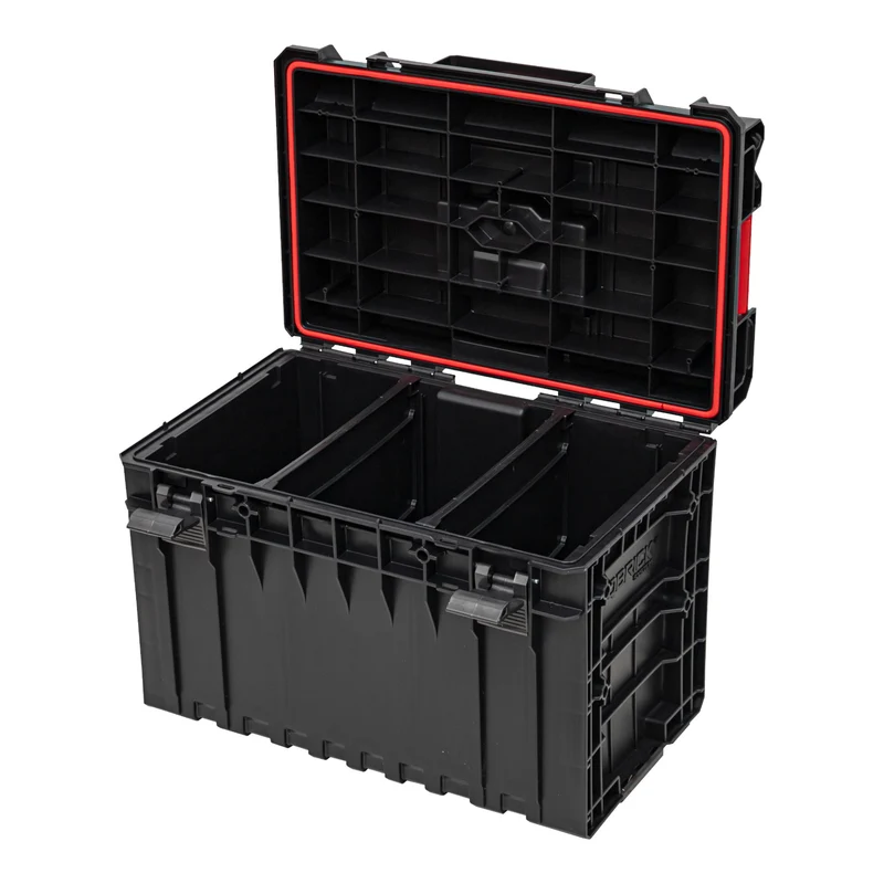 Toolbrothers RHINO XXL Werkzeugkoffer ECO Basic Höhe XL 52 l IP66 mit herausnehmbaren Trennwänden