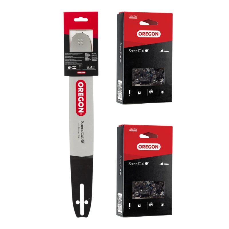 Oregon Speedcut Kombo Führungsschiene + 2x Sägekette 38 cm 0,325" 1,3 mm 64 TG ( 578708 )