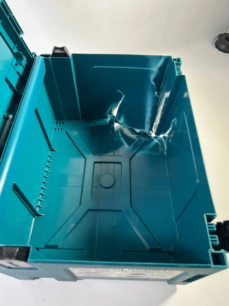 Makita MAKPAC 3 Kunststoffkoffer 395 x 295 x 215 mm - Beschädigt