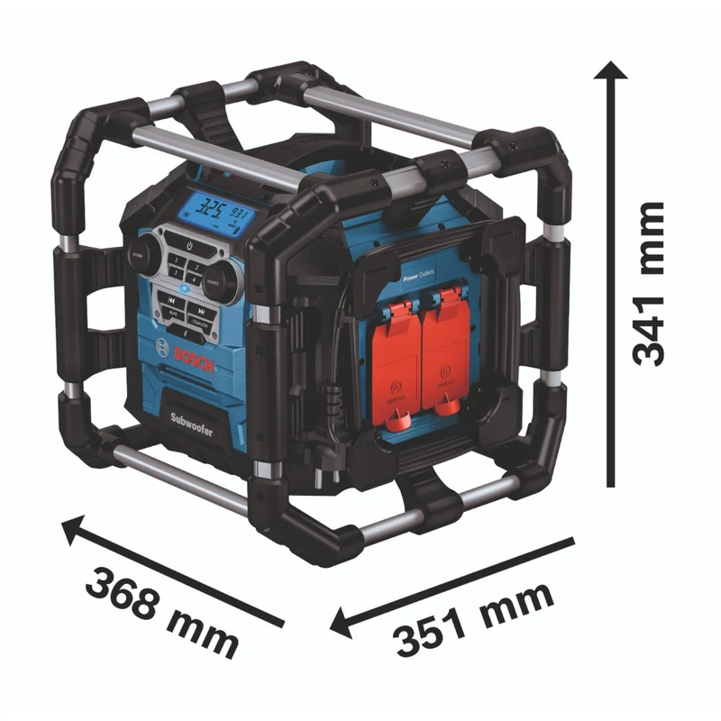 Bosch GPB 18V-5 C Professional Akku Radio 18 V Bluetooth Solo ( 06014A4000 ) - ohne Akku, ohne Ladegerät