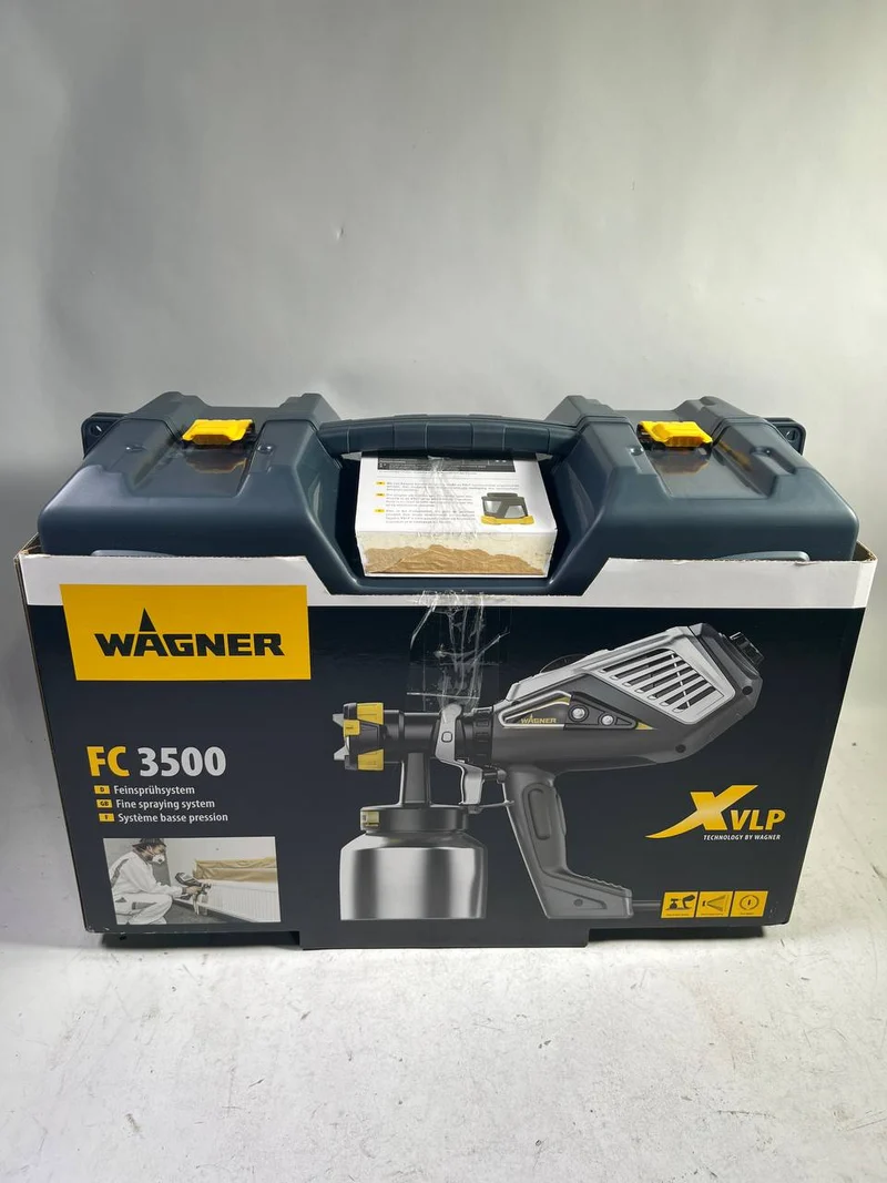 Wagner XVLP FinishControl 3500 Farbsprühsystem 700 Watt 1,0 l ( 2341501 ) im Koffer - Leicht Gebraucht