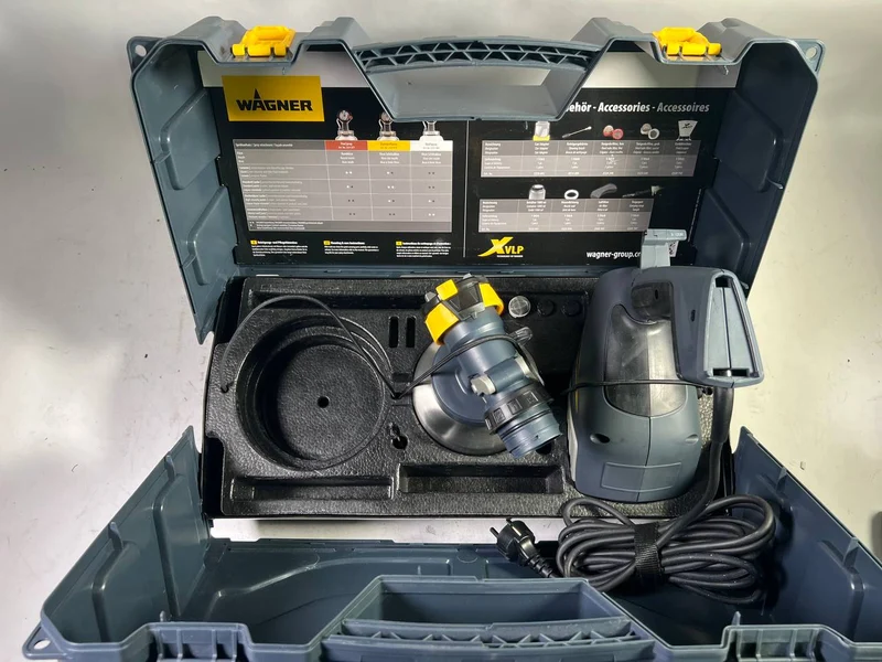 Wagner XVLP FinishControl 3500 Farbsprühsystem 700 Watt 1,0 l ( 2341501 ) im Koffer - Leicht Gebraucht