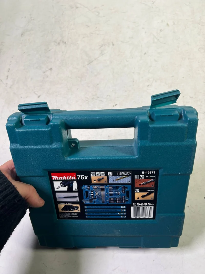 Makita Bit und Bohrer Set 75 tlg. ( B-49373 ) Phillips / Pozidriv / Torx / Hex / Schlitz - Beschädigt