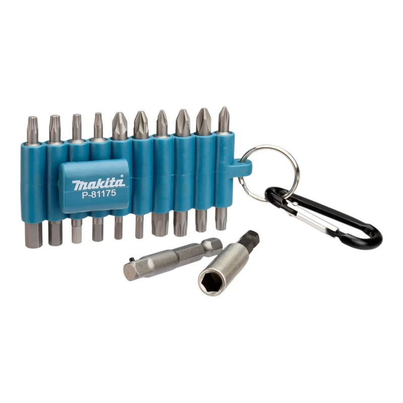 Makita DHP 458 Z Akku Schlagbohrschrauber 18 V 91 Nm + 22 tlg. Bit Set - ohne Akku, ohne Ladegerät