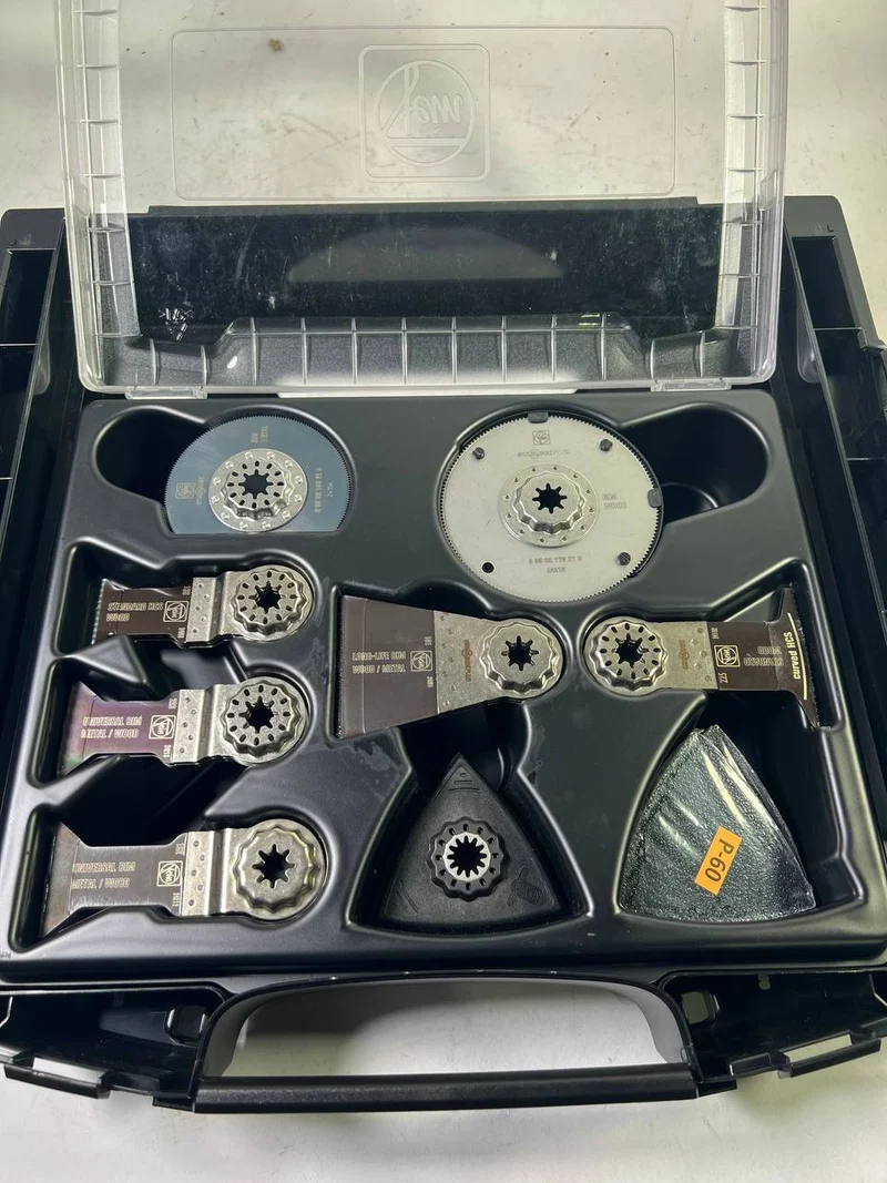 Fein Multitool Zubehör Set Starlock Plus 33 tlg. + i-Boxx + i-Rack kompatibel mit L-Boxx 136 - Unvollständig