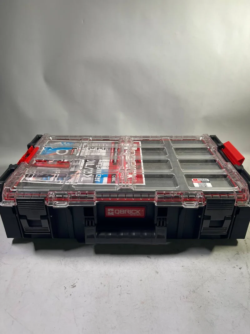 Qbrick System ONE Organizer 2XL 2.0 MFI stapelbar 582 x 387 x 172 mm 19,5 l IP66 mit Schaumstoffeinlage - Beschädigt