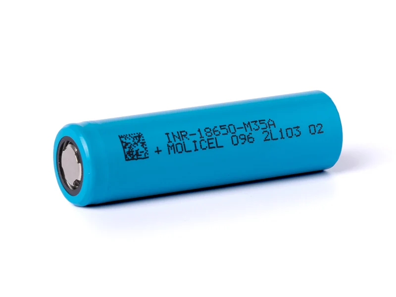 Molicel INR18650-M35A, 3500mAh 10A Lithium-Ionen-Akku, 3,6V - 3,7V
