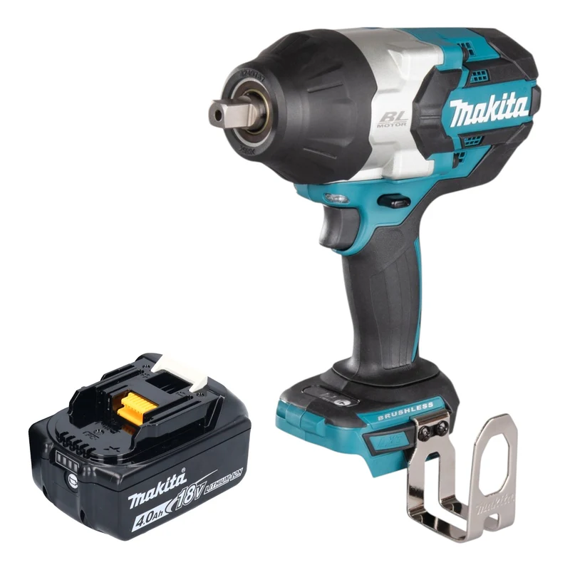 Makita DTW 1004 M1 Akku Schlagschrauber 18 V 1050 Nm 1/2" Brushless + 1x Akku 4,0 Ah - ohne Ladegerät