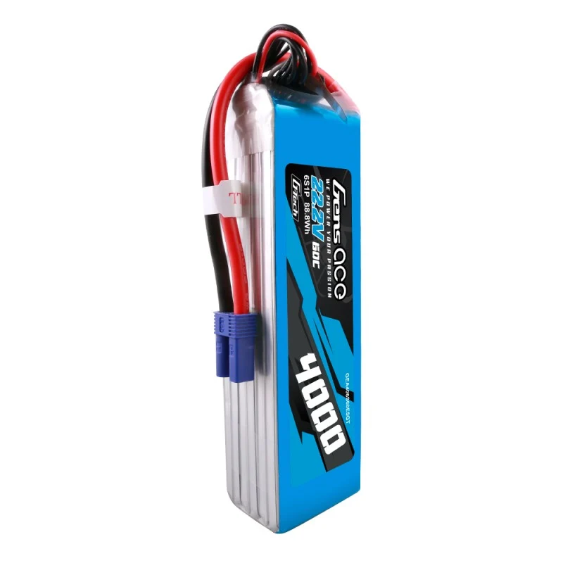 Gens Ace G-Tech 6S 4000mAh 22,2V 60C EC5