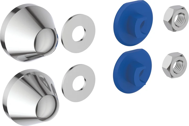 IDEAL STANDARD ProSys Schutzkappen in Chrom – Ersatzteil für ProSys Serie