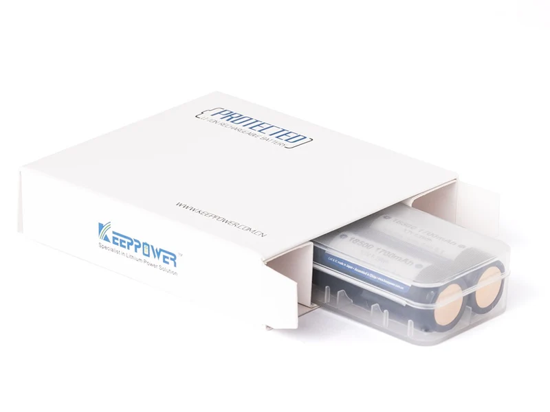 Keeppower 17500 - 1200mAh, 3,6V - 3,7V Li-Ion-Akku geschützt