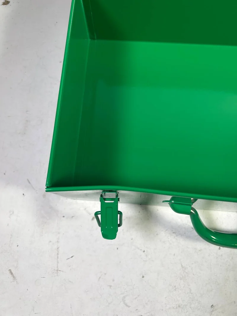 Prebena Metall-Transportkoffer 430 x 255 x 110 mm + Universal Schaumstoffeinlage - Beschädigt