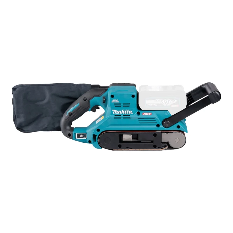 Makita BS 001 GD1 Akku Bandschleifer 40 V max. 76 x 533 mm Brushless + 1x Akku 2,5 Ah - ohne Ladegerät