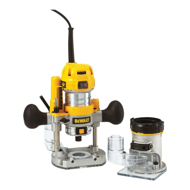 DeWalt D 26204 K Mulitfunktionsfräse 900 Watt 8 mm + Koffer