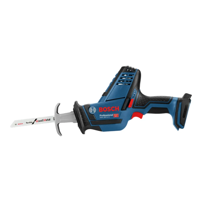 Bosch GSA 18V-LI C Professional Akku Reciprosäge Säbelsäge 18 V + 2x Akku 2,0 Ah + Ladegerät
