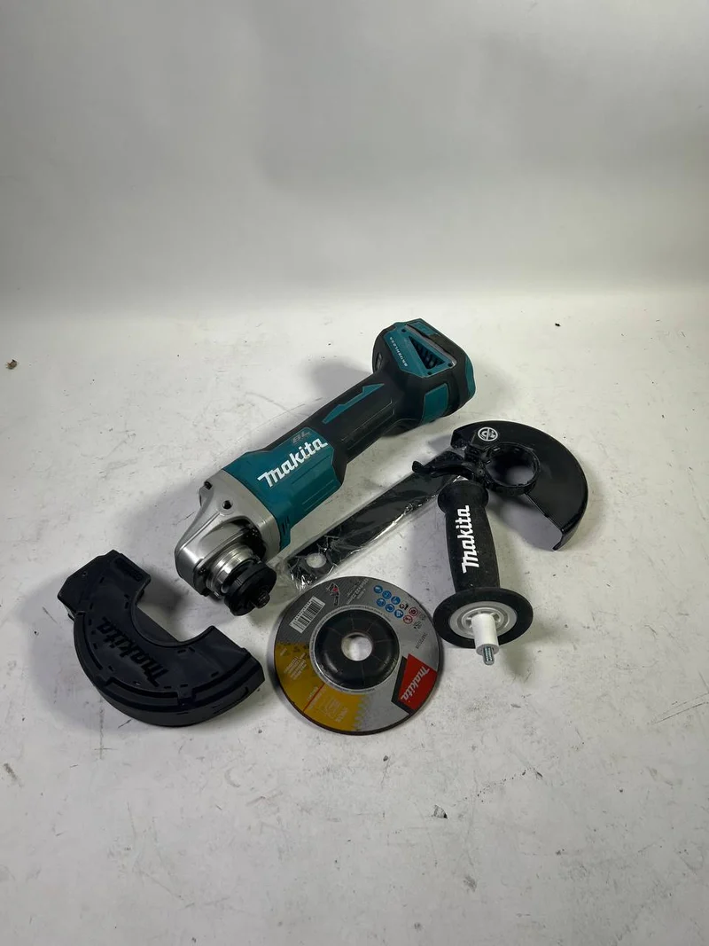 Makita DGA 504 Z Akku Winkelschleifer 18V 125mm Brushless Solo - Stark Gebraucht