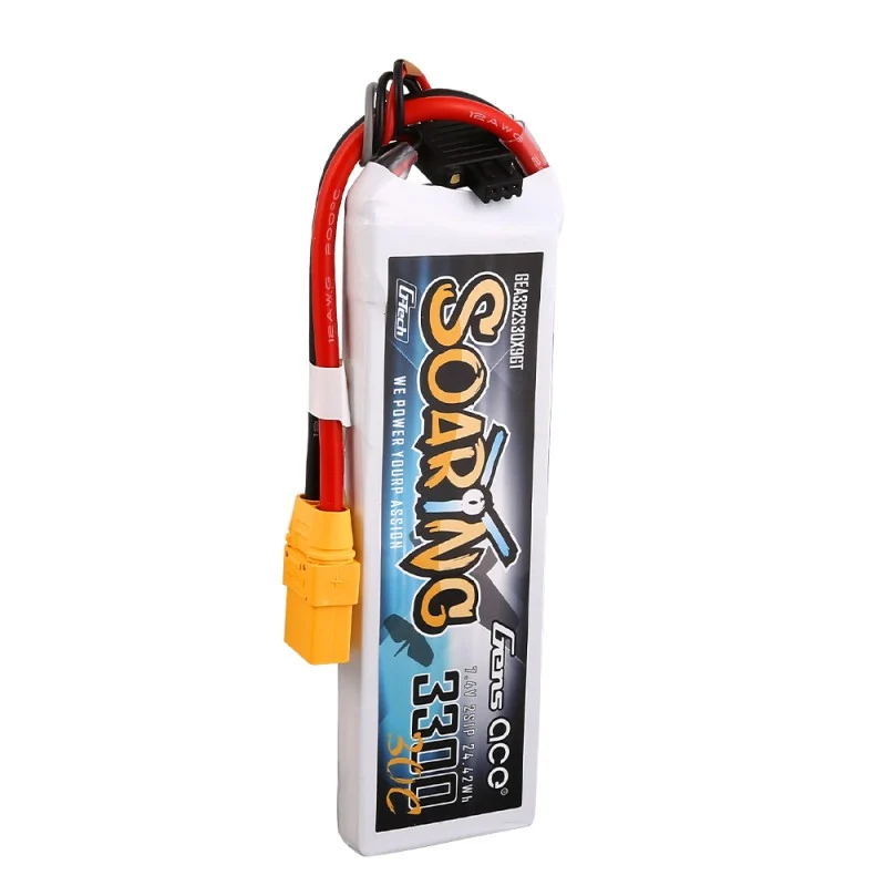 Gens Ace G-Tech Soaring 2S 3300mAh 7,4V 30C 2S1P Lipo-Akkupack XT90