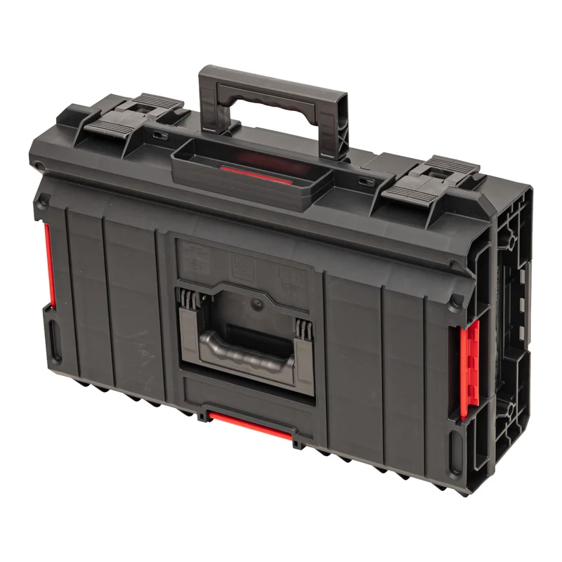 Toolbrothers RHINO XXL Werkzeugkoffer ECO Basic Höhe M 15,4 l IP66 mit herausnehmbaren Trennwänden + Boxen