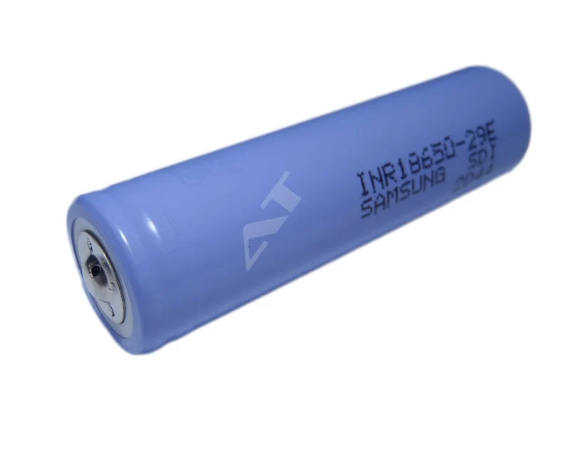 Samsung INR18650 29E - 2900mAh 3,7V (Button Top)