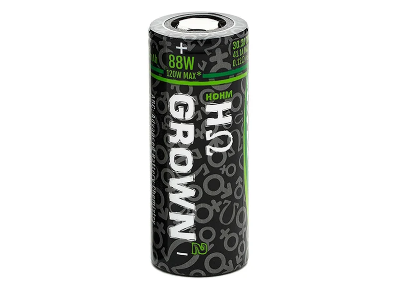 HohmTech GROWN² 26650 mit 4244mAh und max. *41,1A Li-Ionen-Akku NMC 3,6V - 3,7V