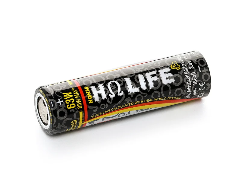 HohmTech Life4 18650 3015mAh max. 31,5A Lithium-Ionen-Akku NMC, 3,6V - 3,7V