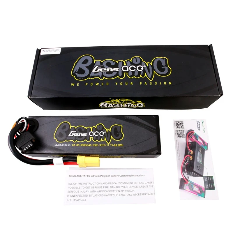 Gens Ace G-Tech 3S 8000mAh 11,1V 100C EC5-Bashing-Serie